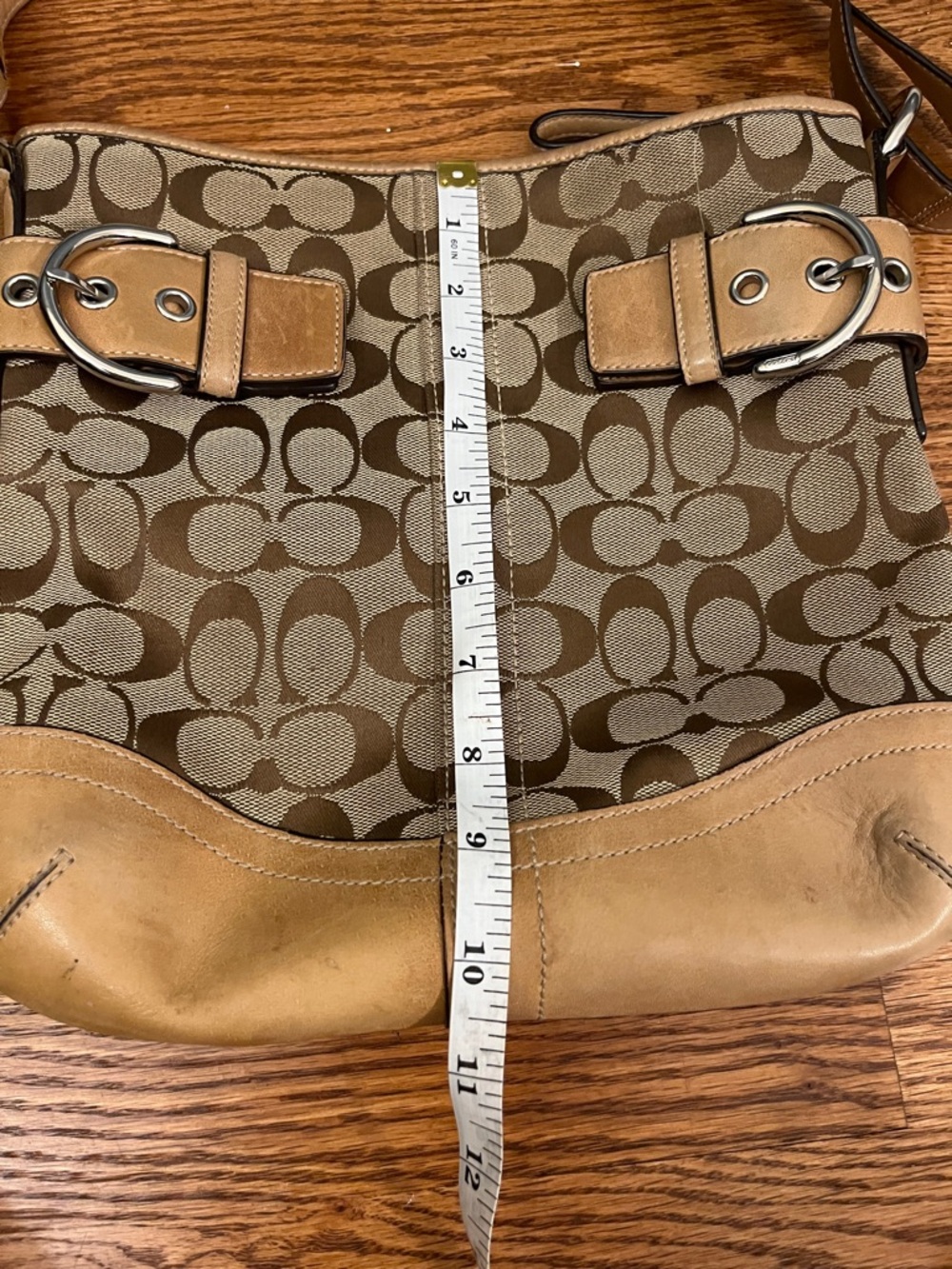 Coach Signature Canvas Soho Y2K Shoulder Purse - Picture 14 of 14